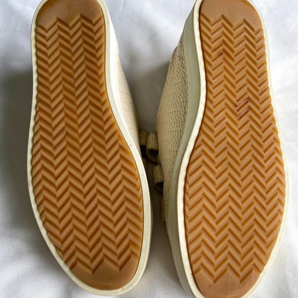 Rag & Bone Kent Velcro Off-White Neutral Sneakers - Picture 10 of 12